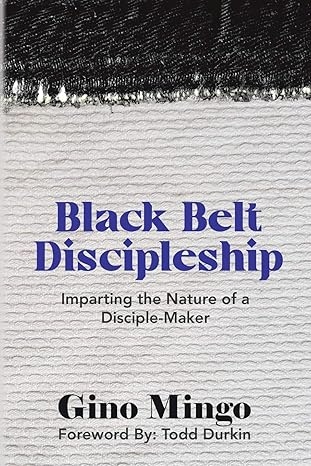 Black Belt Discipleship book cover